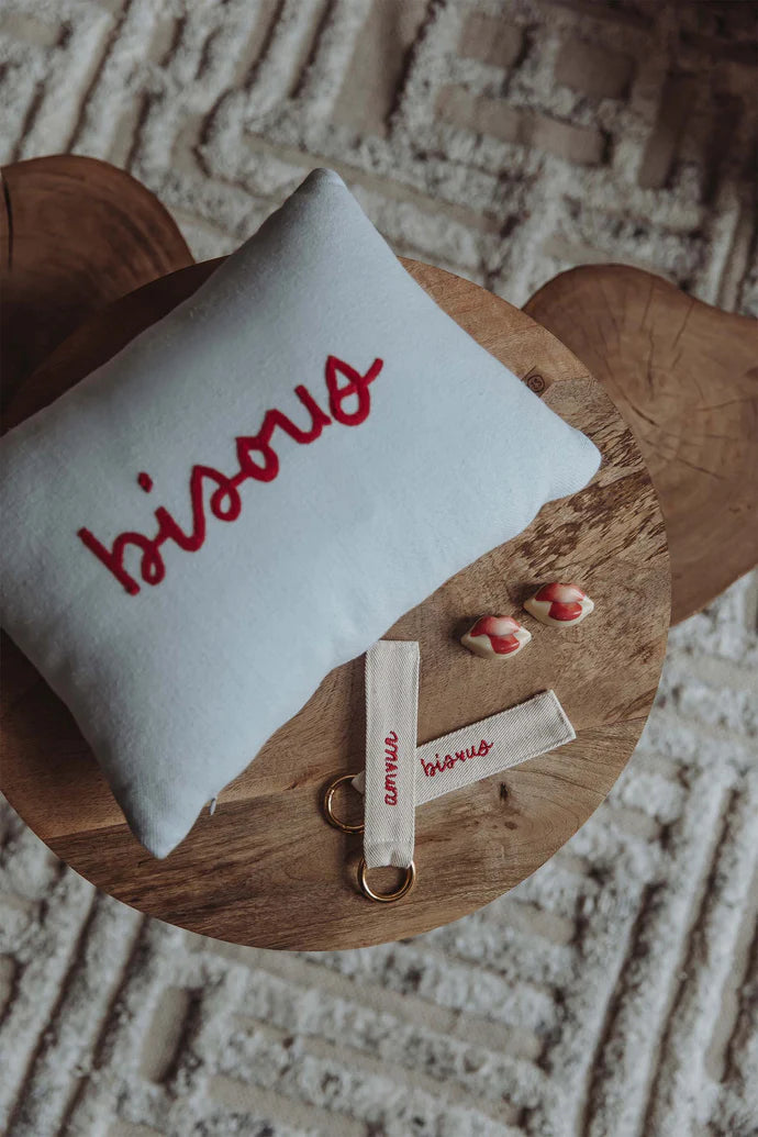 Kussen Bisous 25x35cm