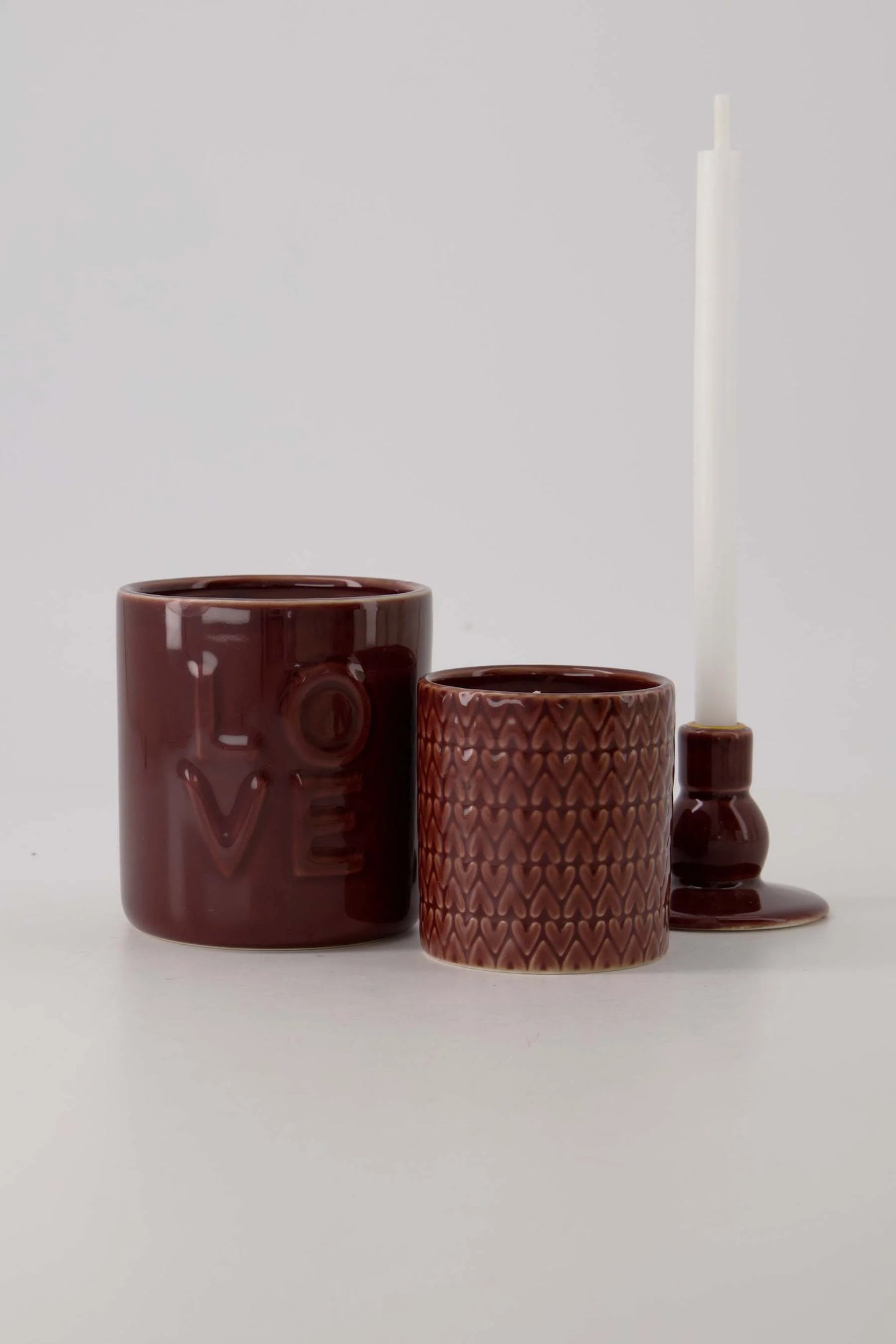 kandelaar keramiek bolling