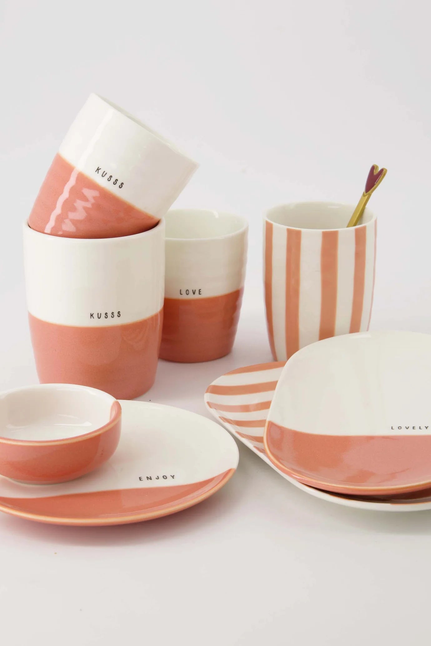 Serveerschaal lovely day