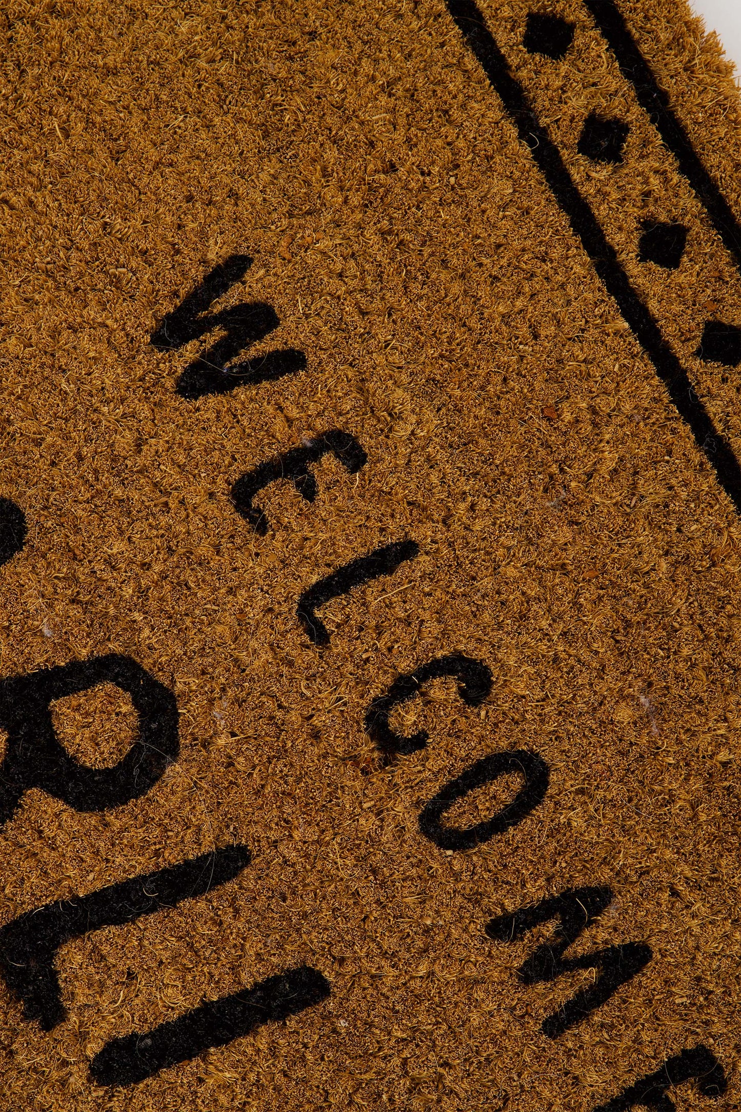 deurmat welcome darling bruin/zwart
