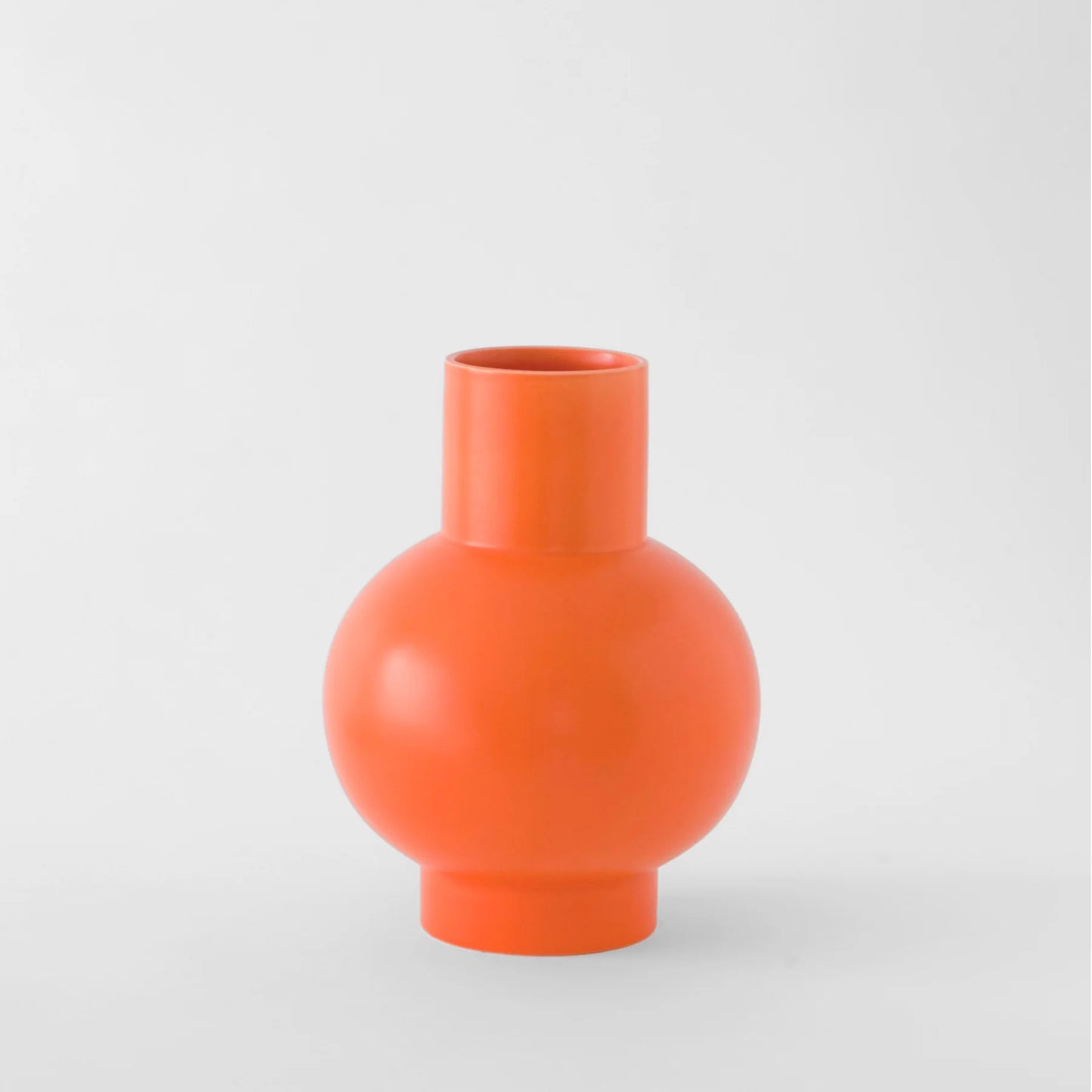 Strøm vase vibrant orange