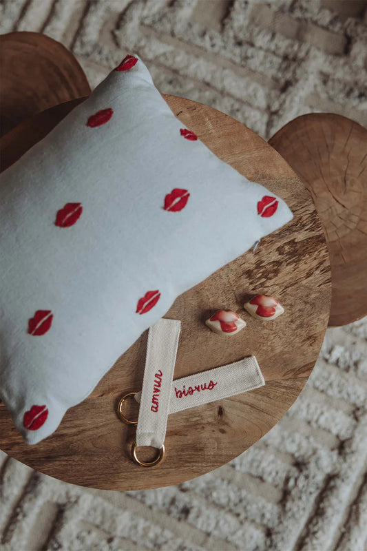 Kussen Bisous 25x35cm