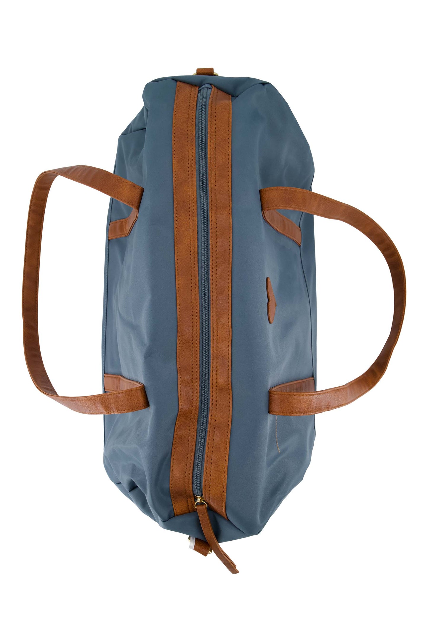 weekend tas met hart blauw