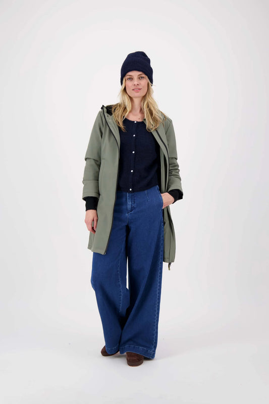 gebreide muts met kabels