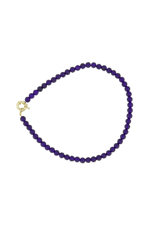 kralen ketting blauw