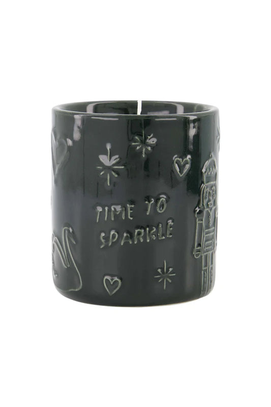 geurkaars keramiek time to sparkle