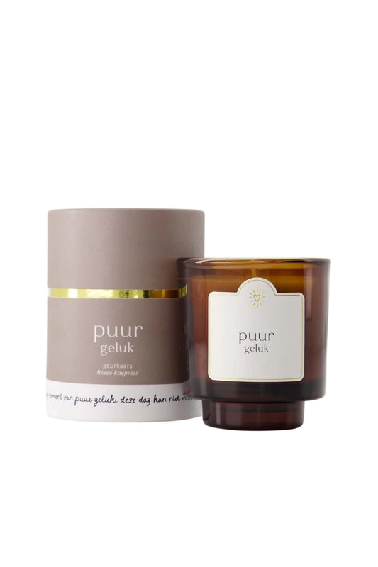 Geurkaars glas liever dan lief zand