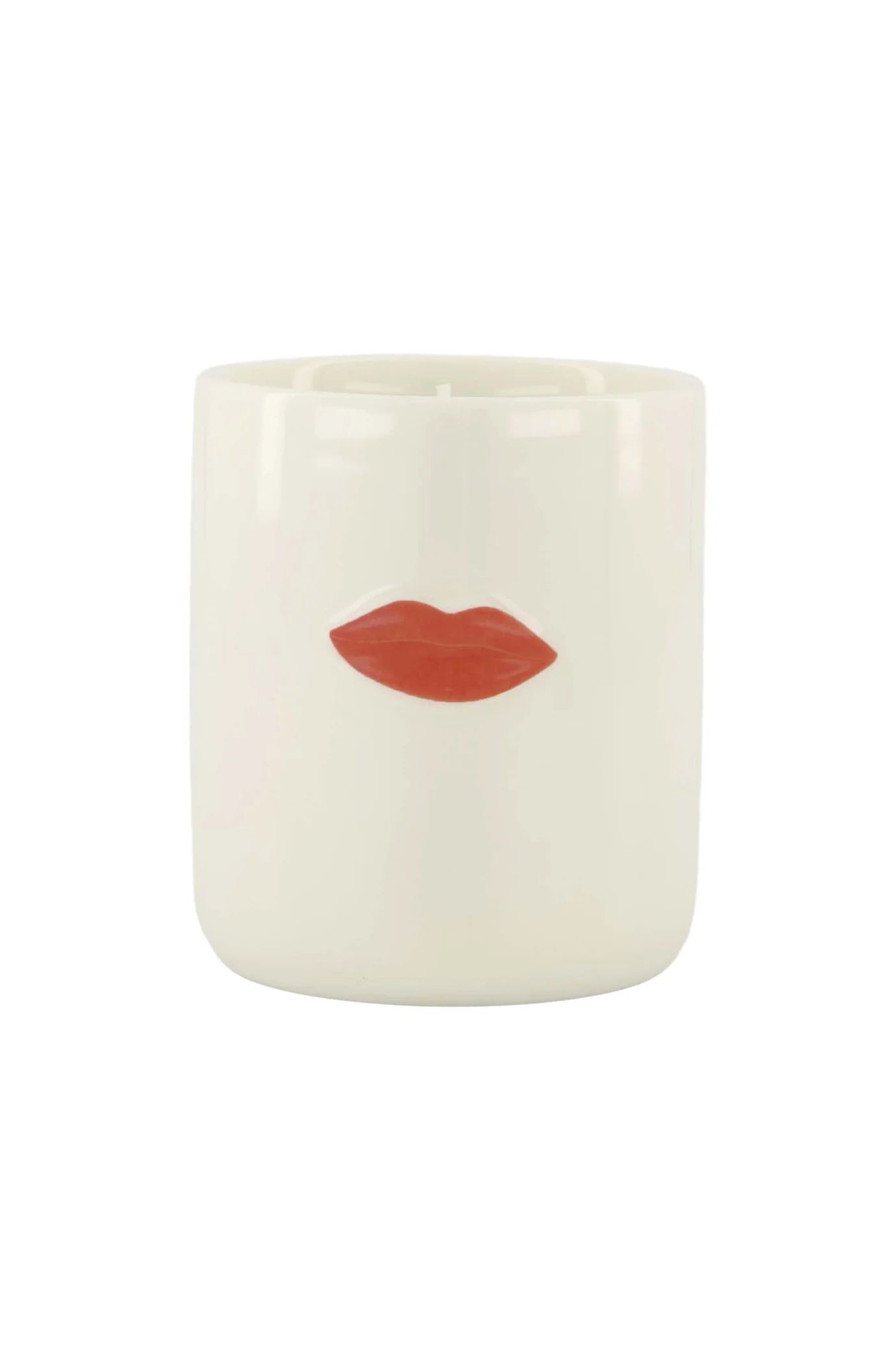 Geurkaars keramiek lippen