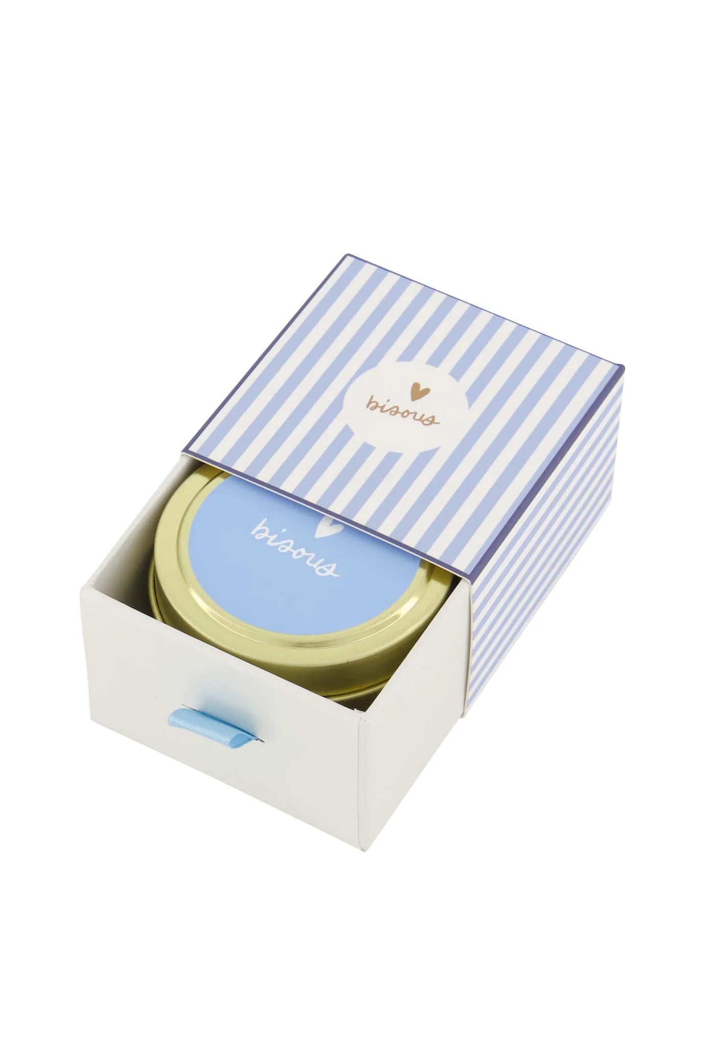 Geurkaars schuifdoosje Bisous