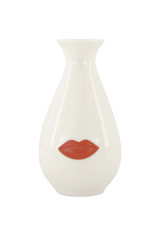 Vaasje keramiek lippen