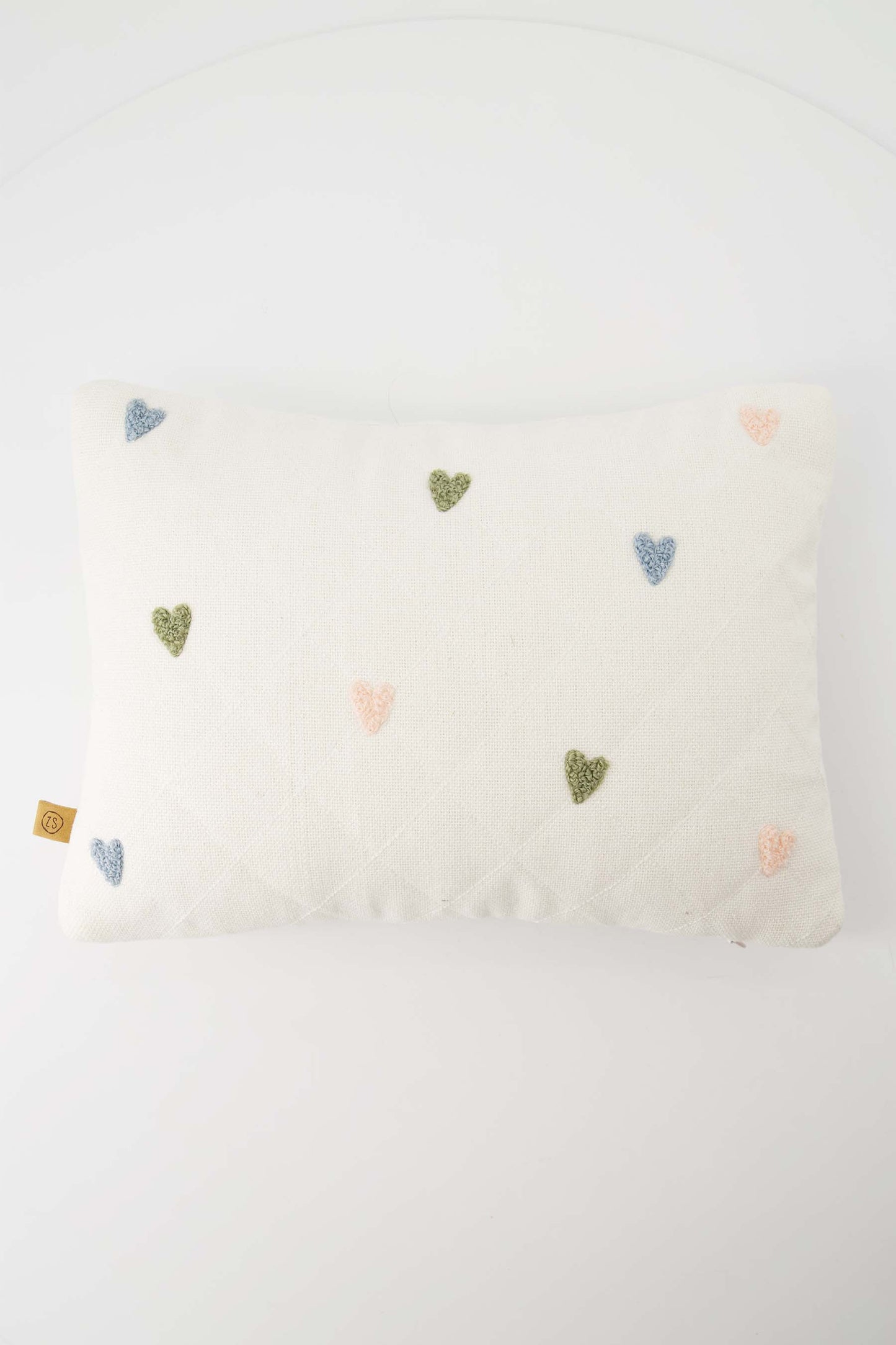 kussen lief kleintje 35x25cm multicolor