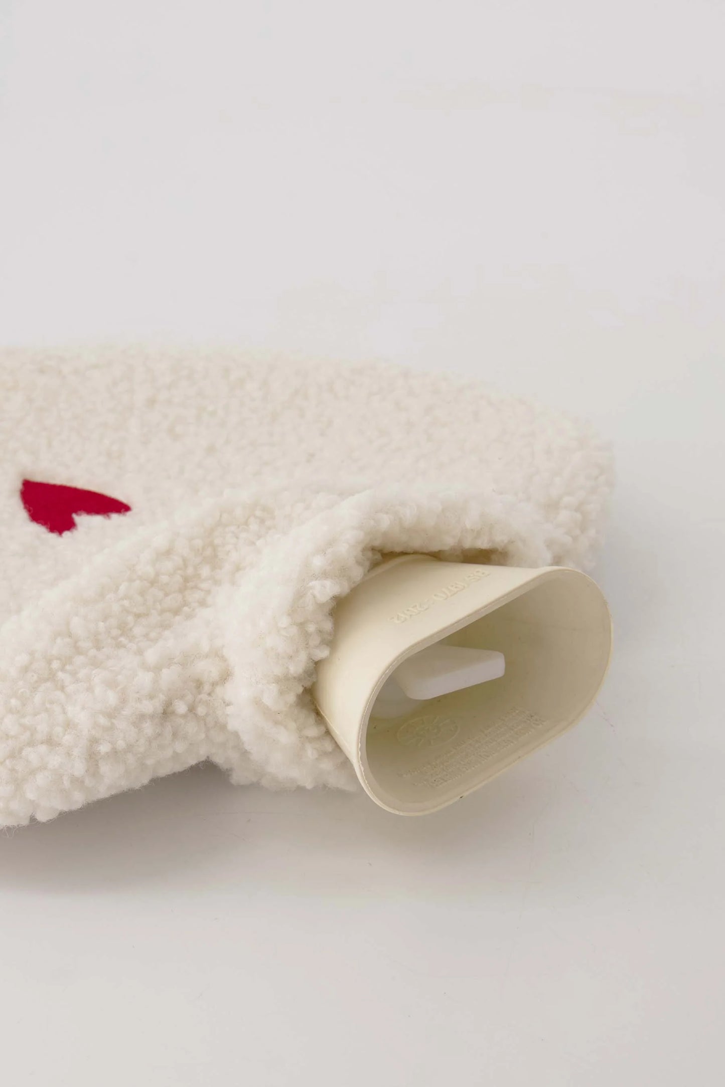 kruik teddy wit/rood