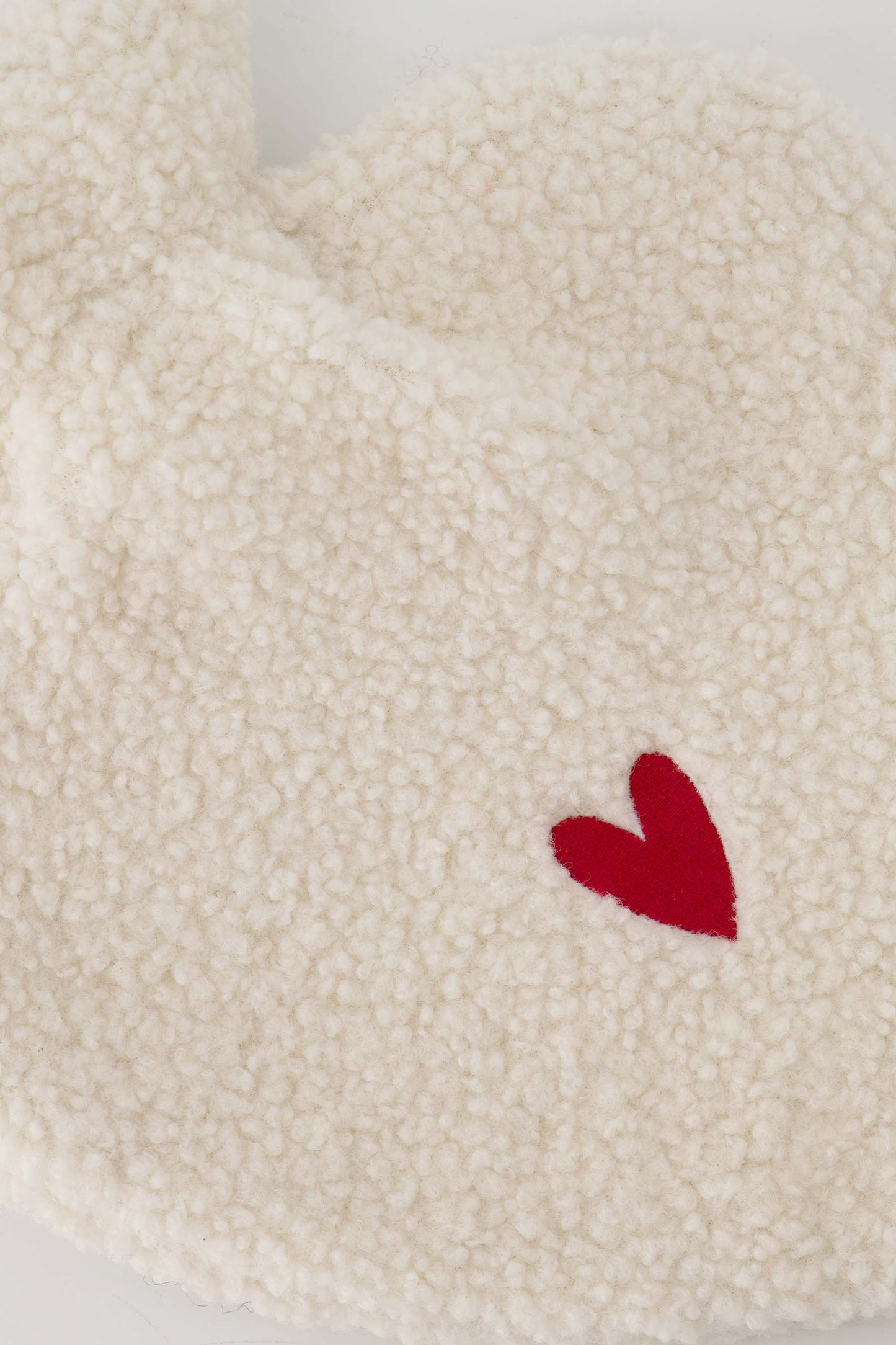 kruik teddy wit/rood