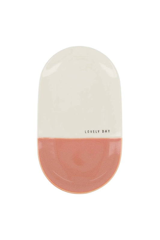 Serveerschaal lovely day