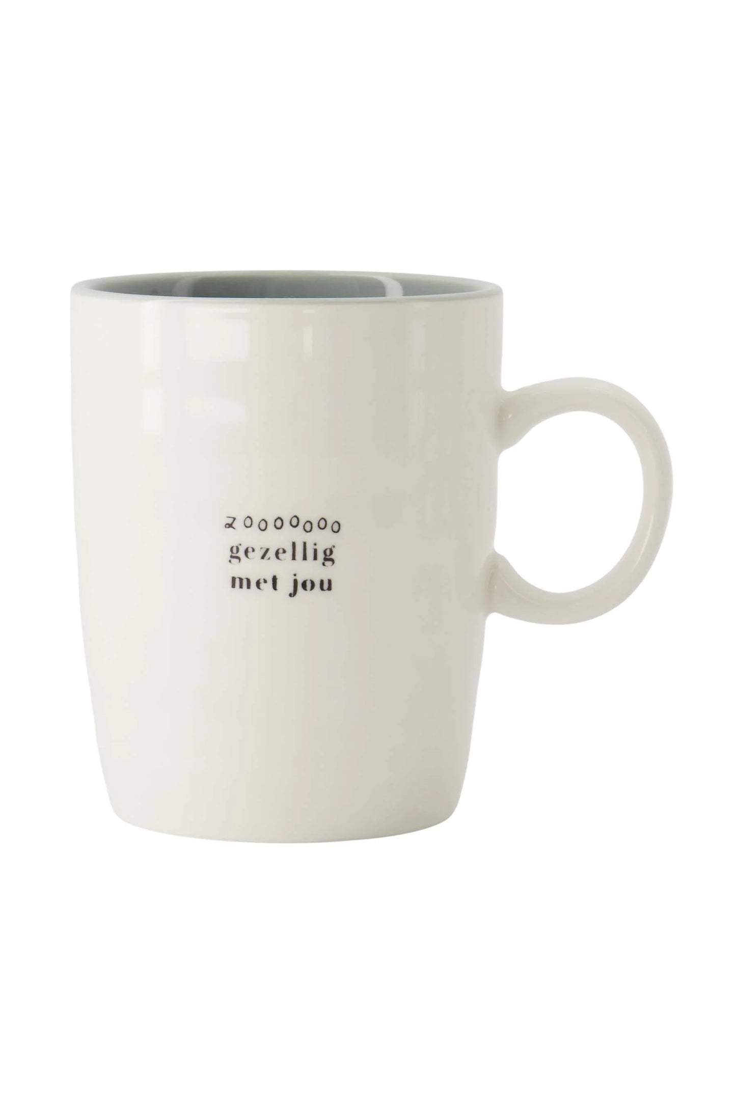 theemok zo gezellig met jou wit/grijsblauw/zwart