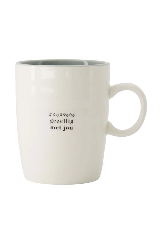 theemok zo gezellig met jou wit/grijsblauw/zwart