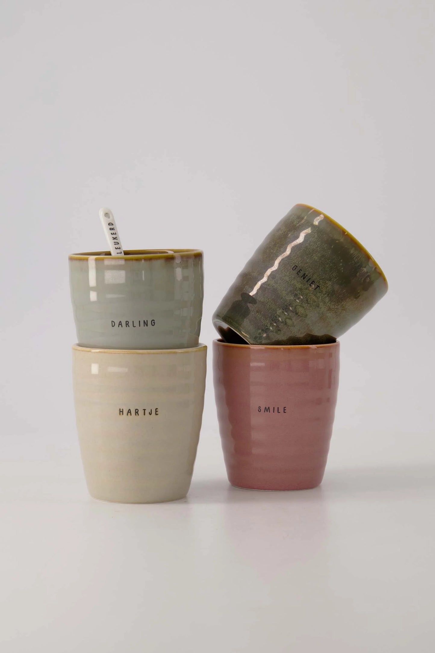 koffiemok smile burgundy