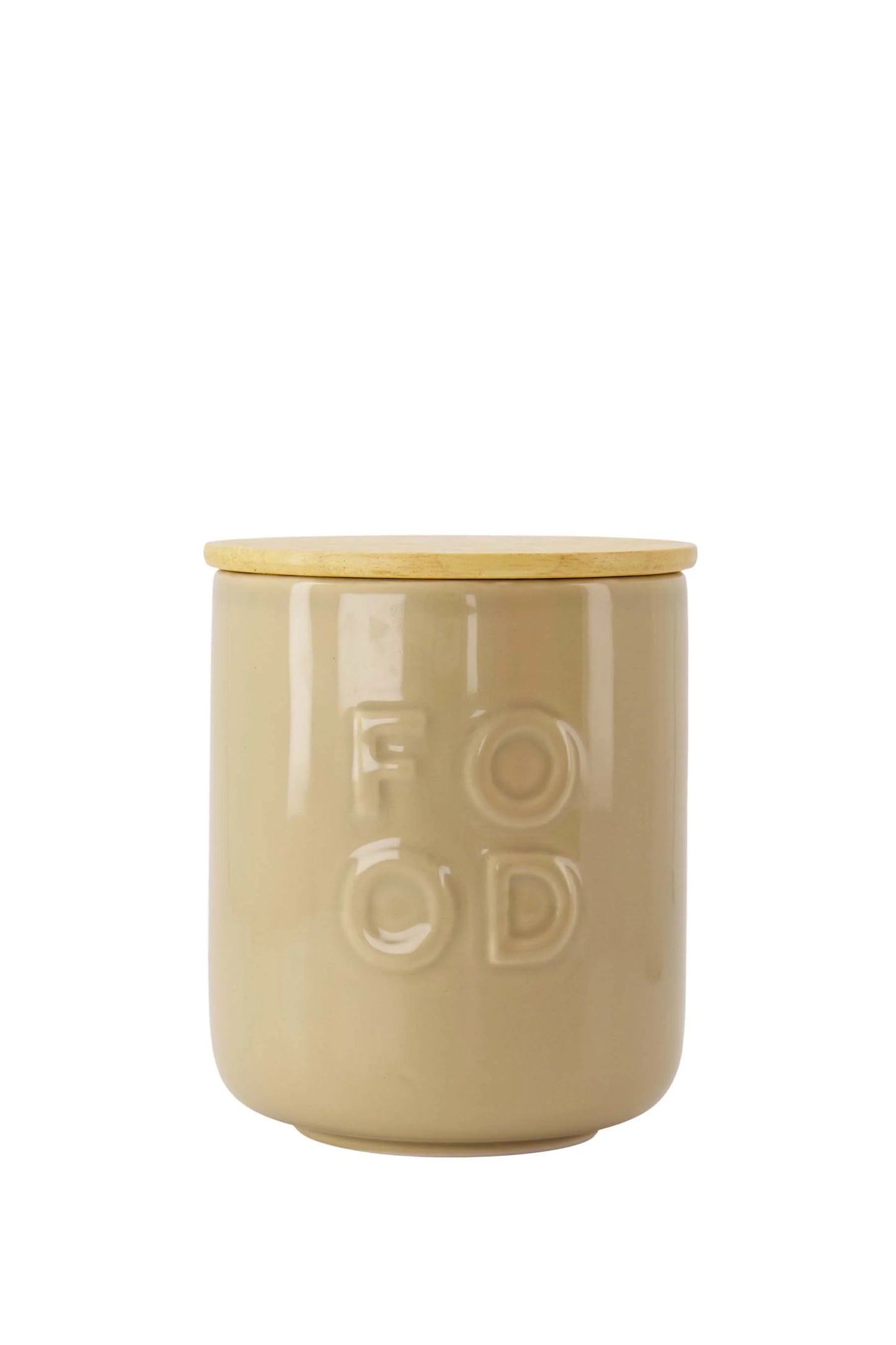 Voorraadpot keramiek met deksel food
