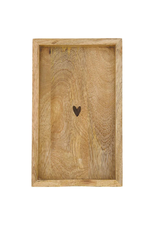 servethouder hout hartje 11x20cm