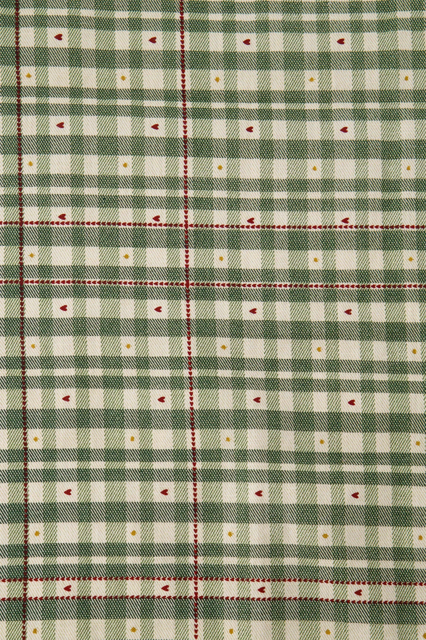 placemat ruit donkergroen