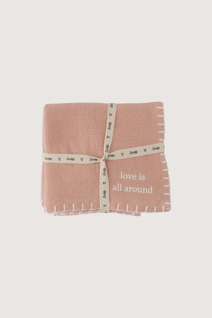 set van 2 vaatdoekjes hartjes love is all around
