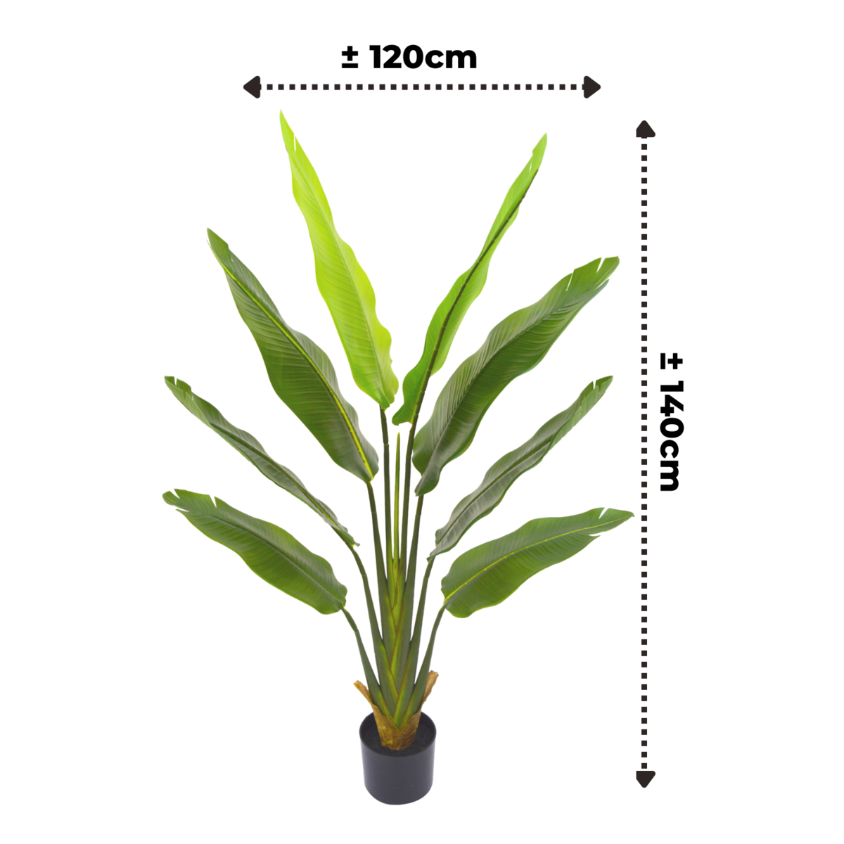 Strelitzia Kunstplant 140cm