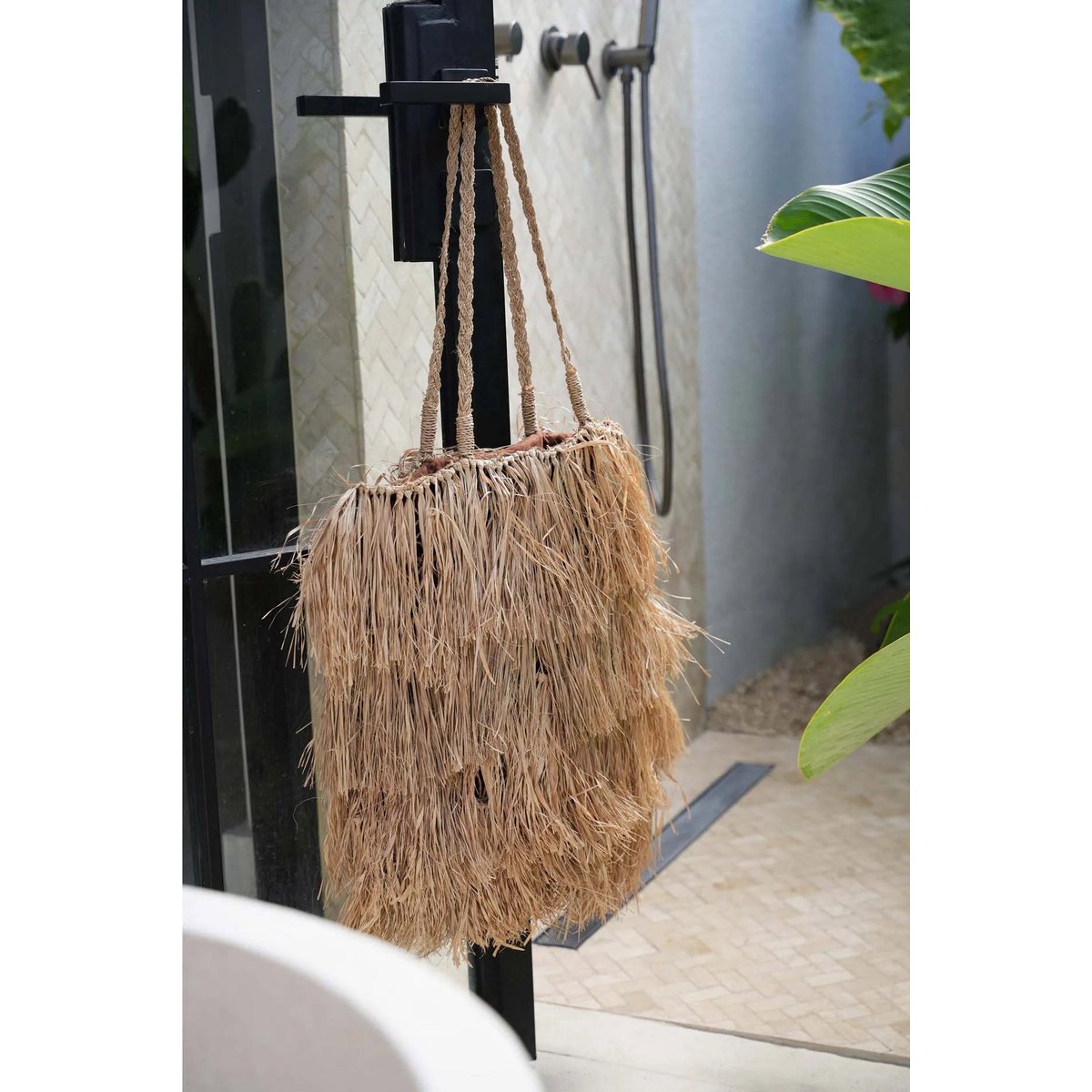 The Raffia Bahamas Tote - Natural