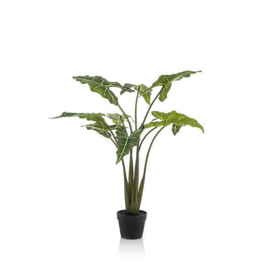 Kunstplant - Alocasia Frydek - Olifantsoor - 120 cm