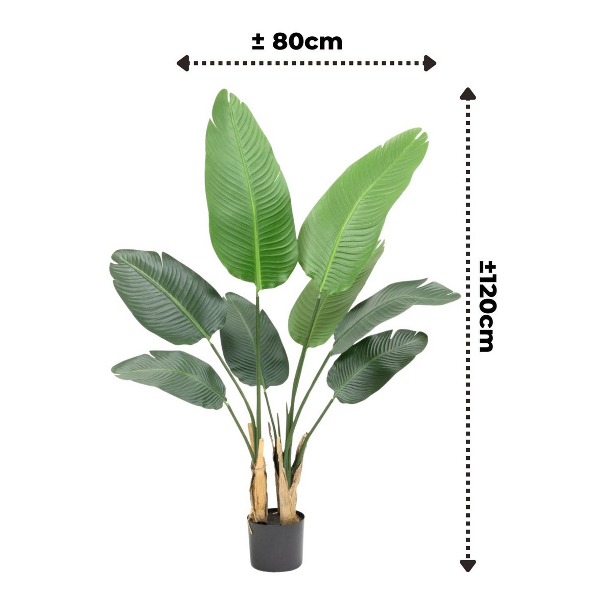 Strelitzia Kunstplant 120cm