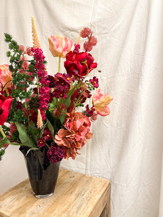 Zijden boeket Chrissy