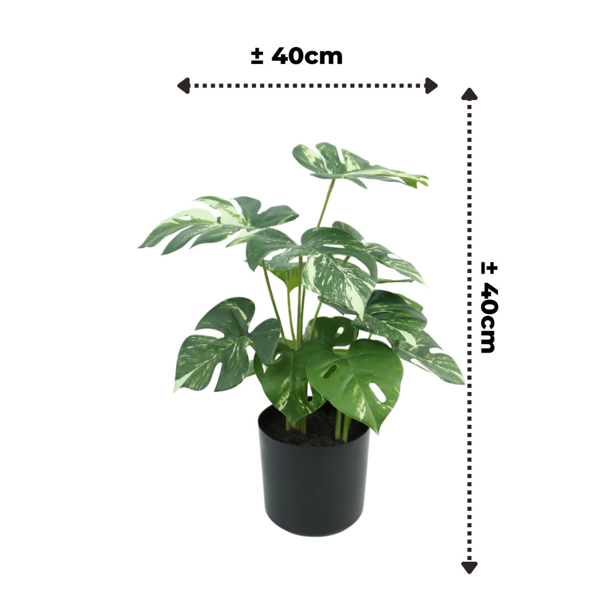 Monstera Kunstplant 40cm