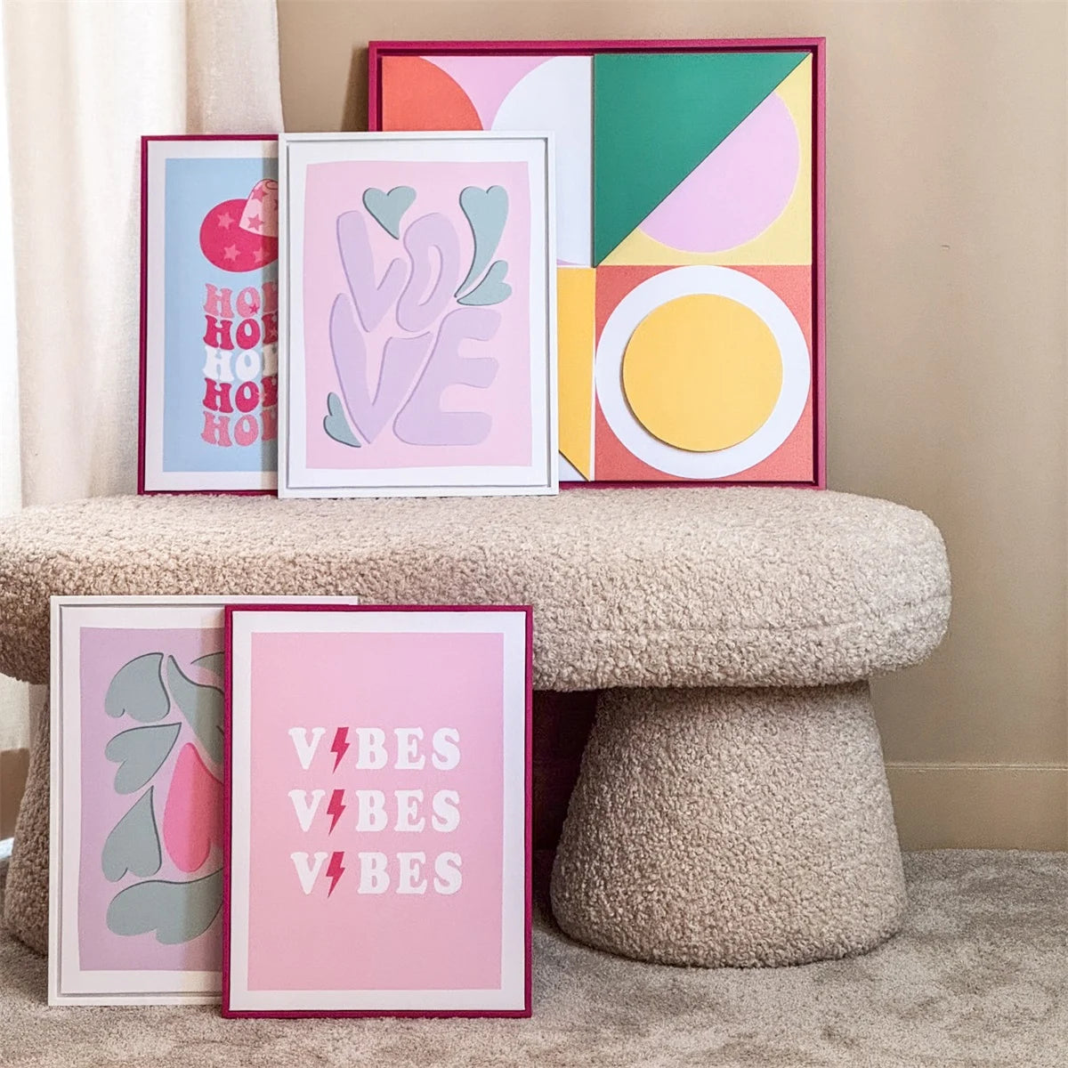 Poster in frame vibes 30x40x2,2cm