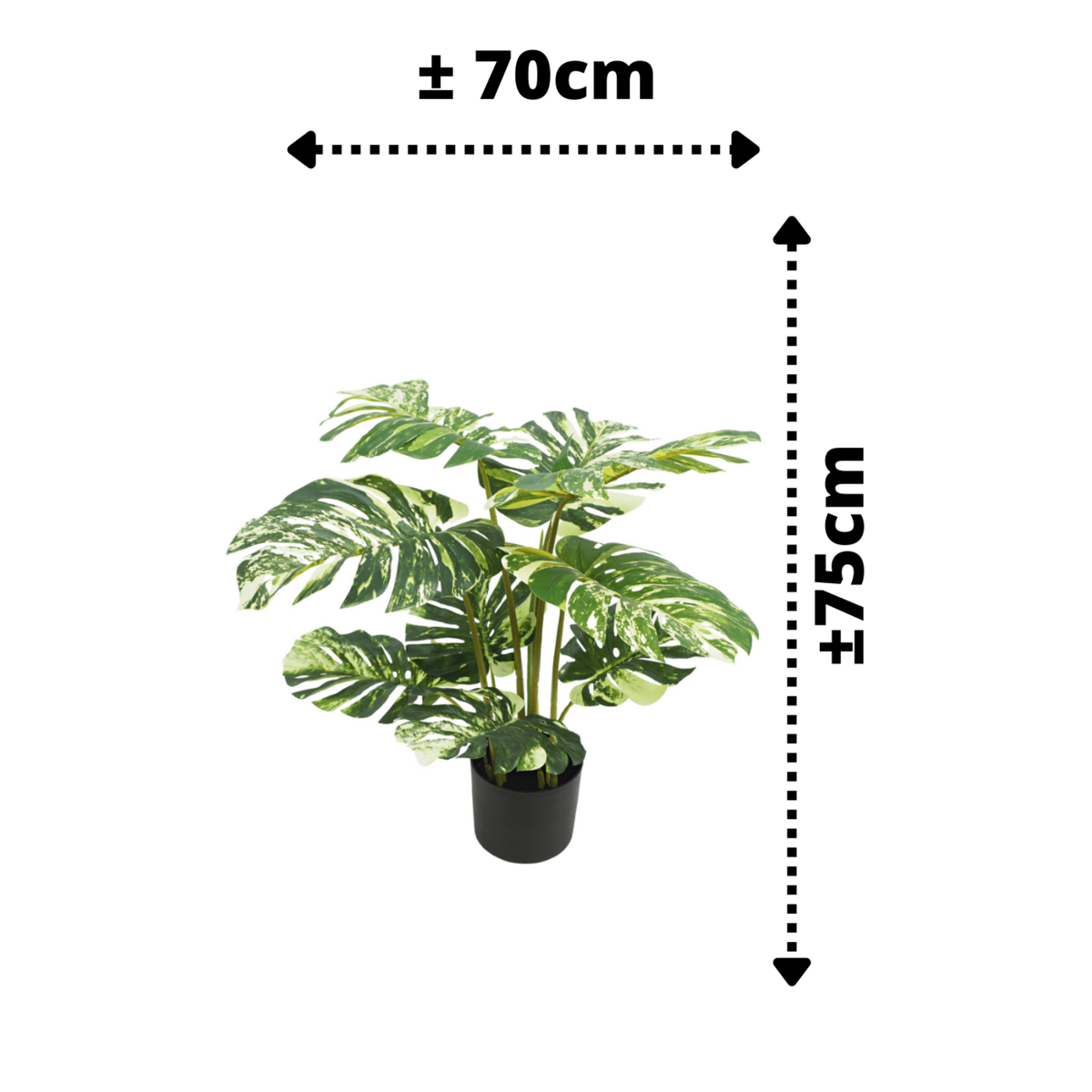 Monstera Kunstplant 75cm
