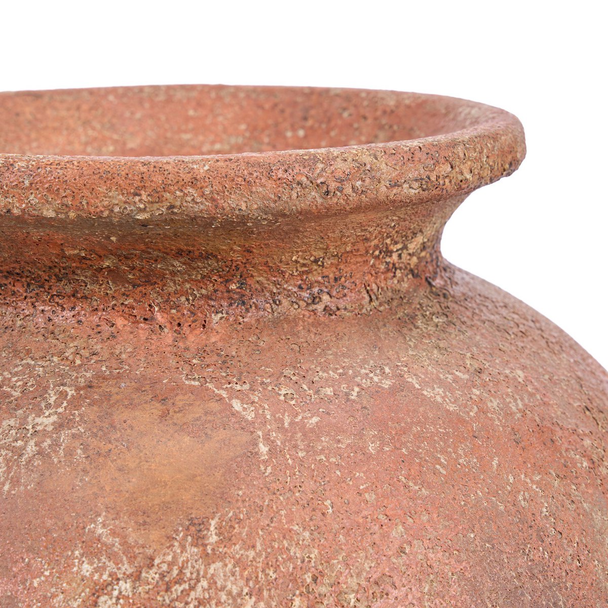 De Clay Silence Vaas - Terracotta - XL