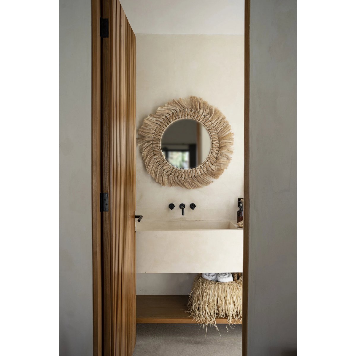 The Pretty Blonde Mirror - Naturel - L.