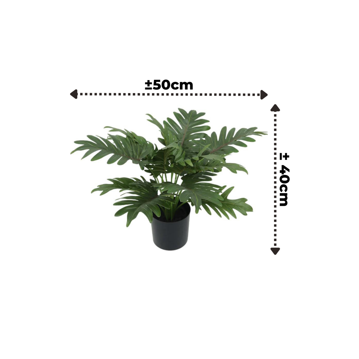 Philodendron Kunstplant 40cm