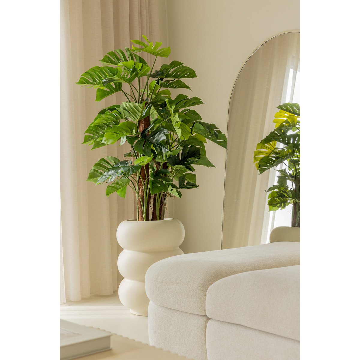 Monstera Kunstplant 120cm