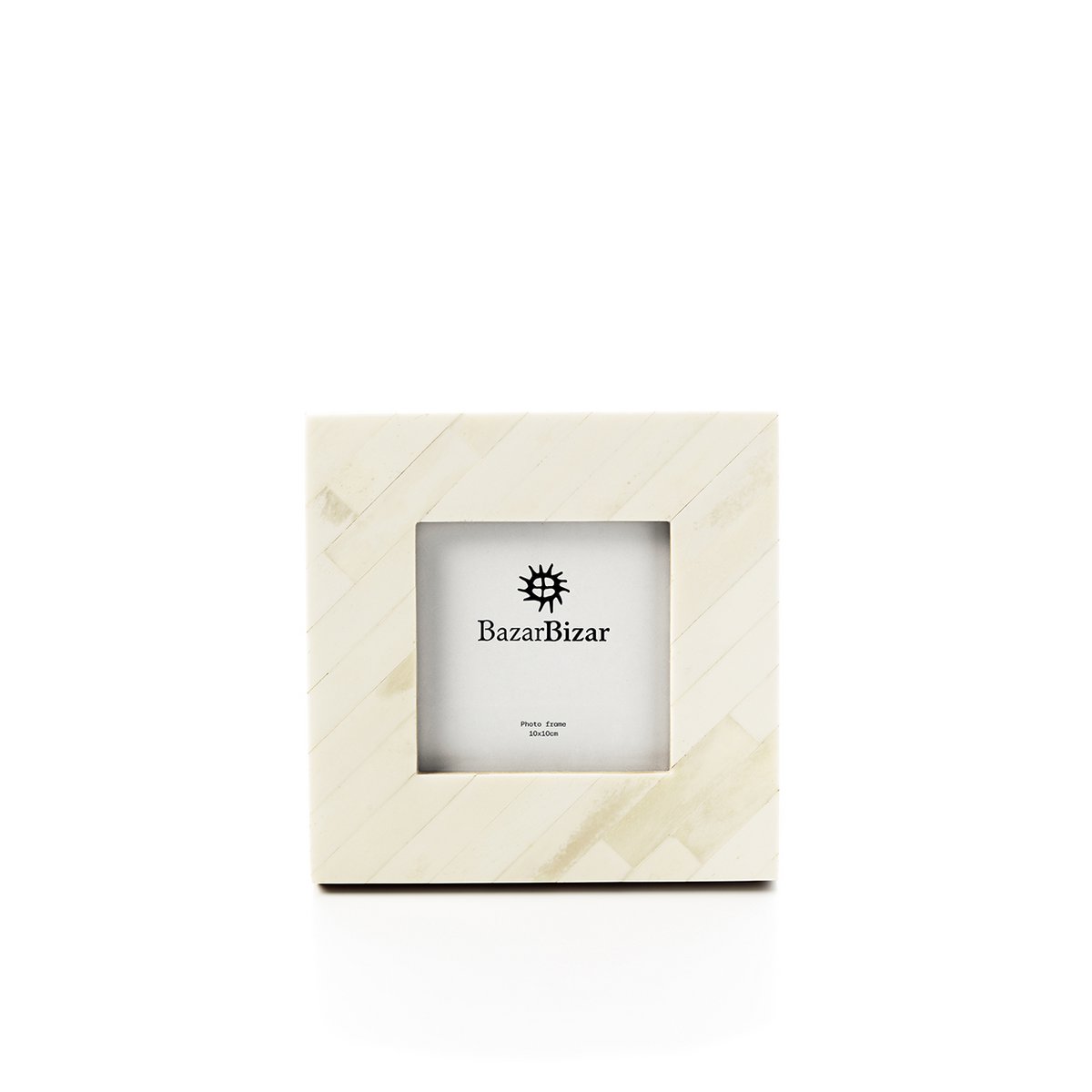 The Nomad Ivory Frame - Crèmewit - 10x10