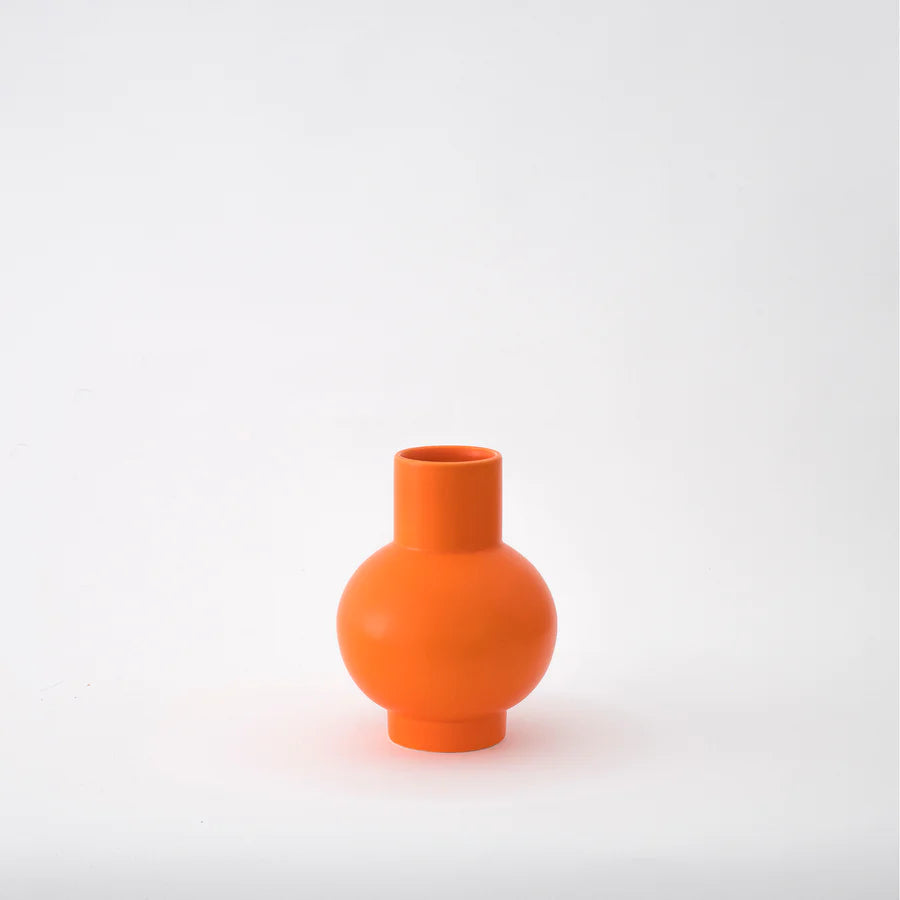 Strøm vase vibrant orange