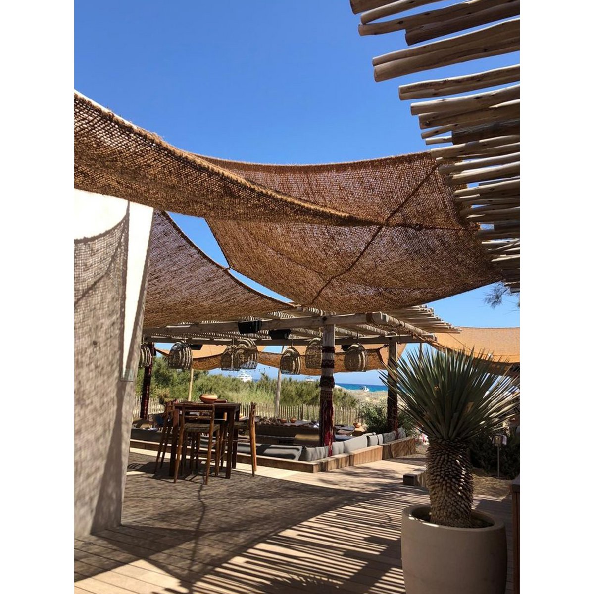 De Coco Shade Vierkant - Naturel - 300x300