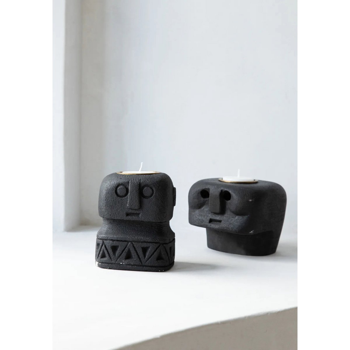De Sumba Steen Kaarsenhouder