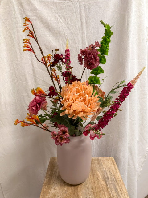 Zijden boeket Ophelia