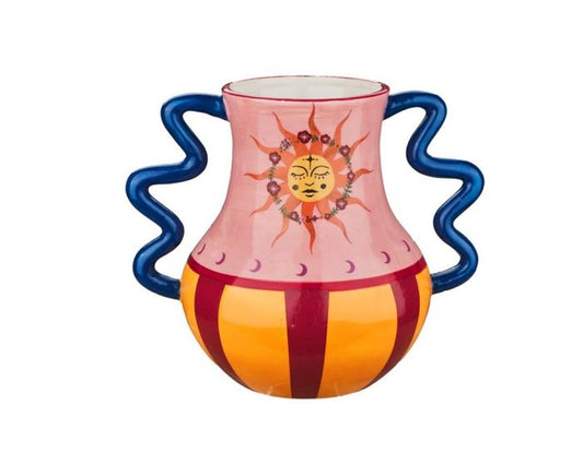 Aardewerk vaas Solar