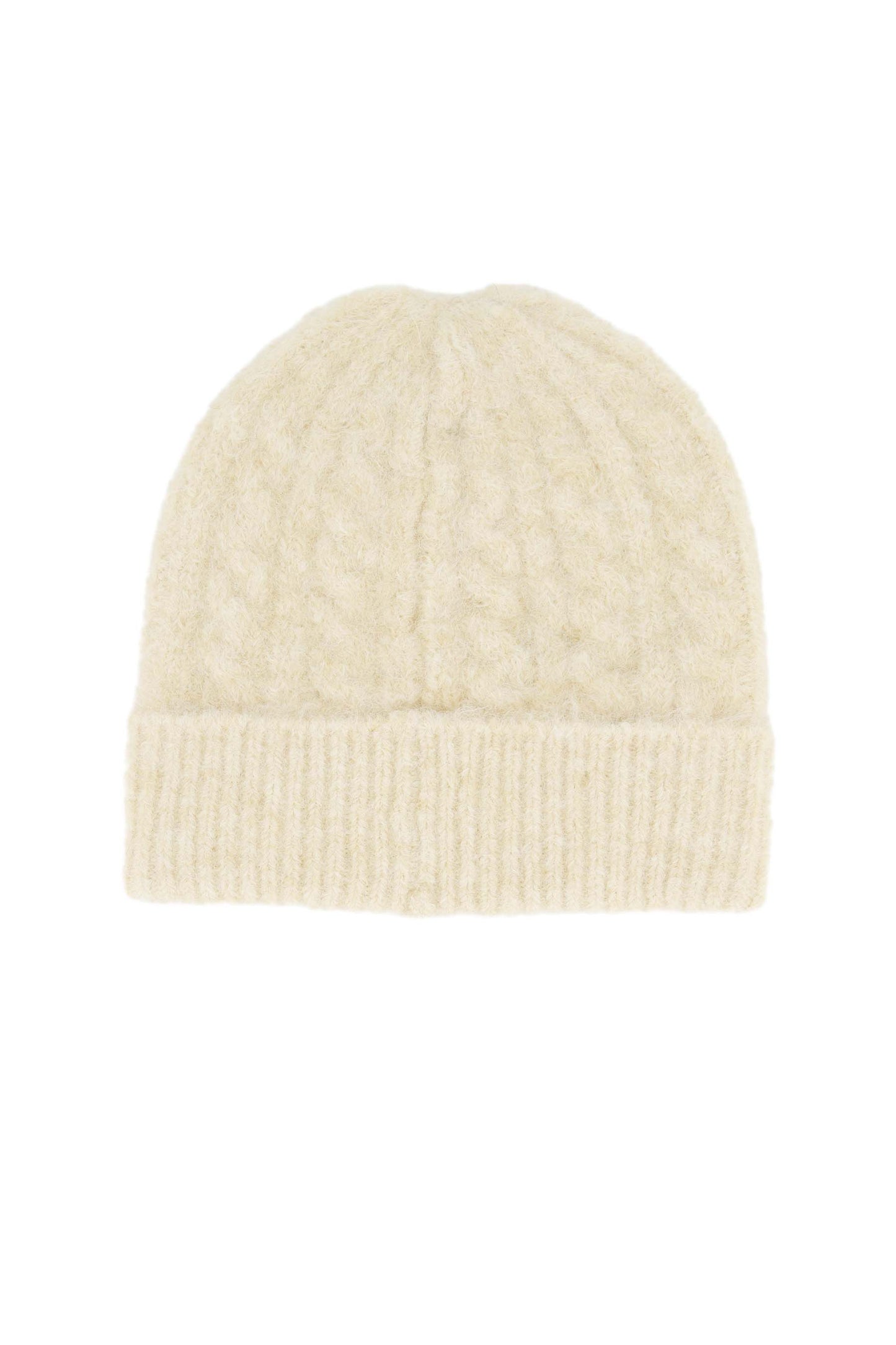 gebreide muts met kabels